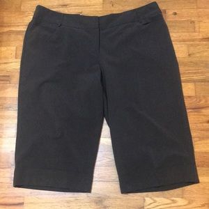 22w choxolate brown wide legs Capri / Culottes